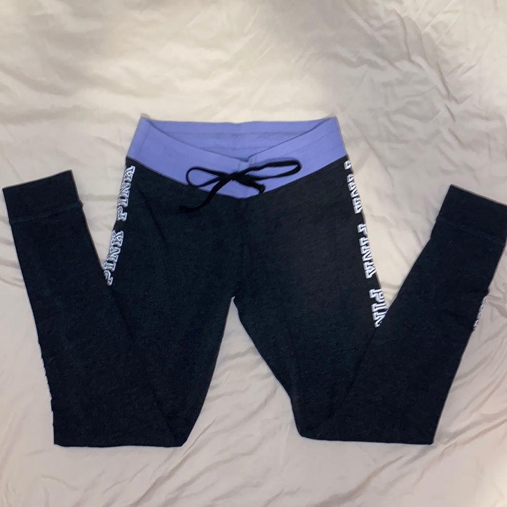 Pink Victoria’s Secret yoga leggings